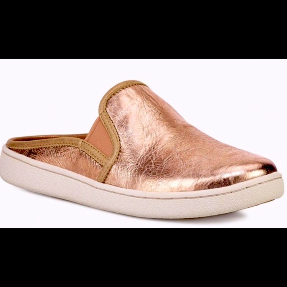 Ugg Rose Gold Metallic slip on